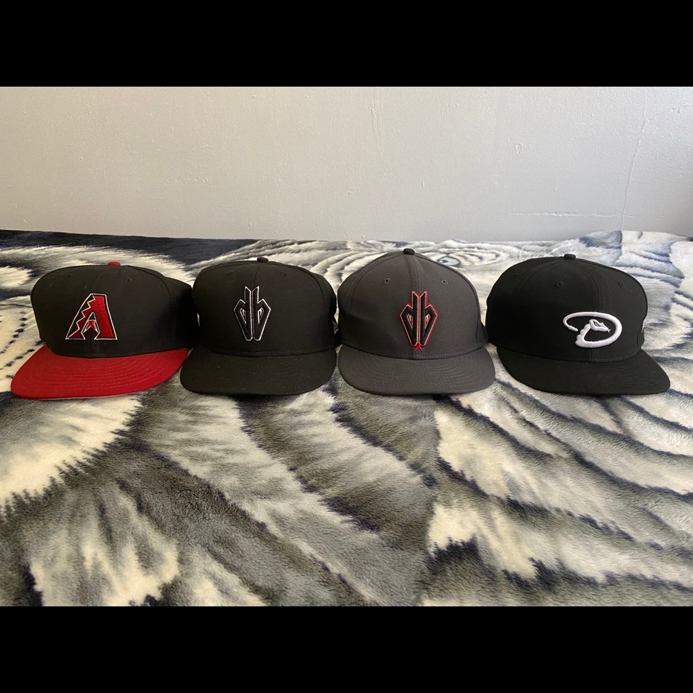 New era Arizona diamondbacks lot of 4 size 7 5/8